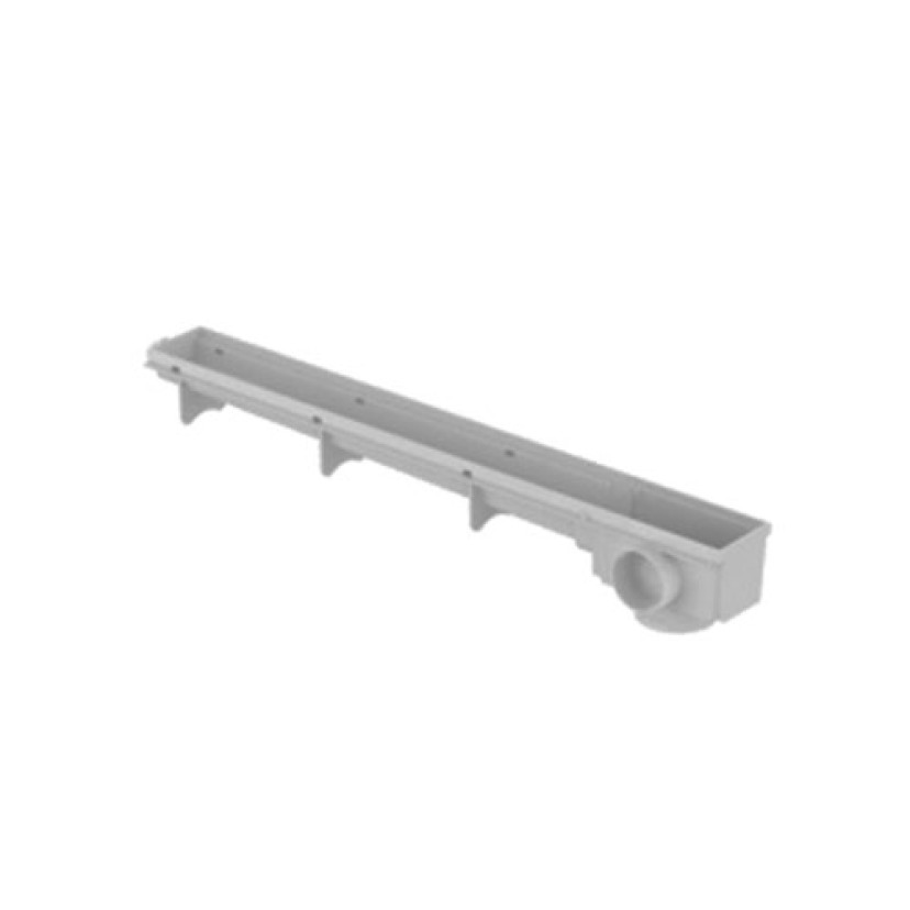 Corpo Sem Sifonagem Cinza Ralo Linear 50 Cm Amanco 21501