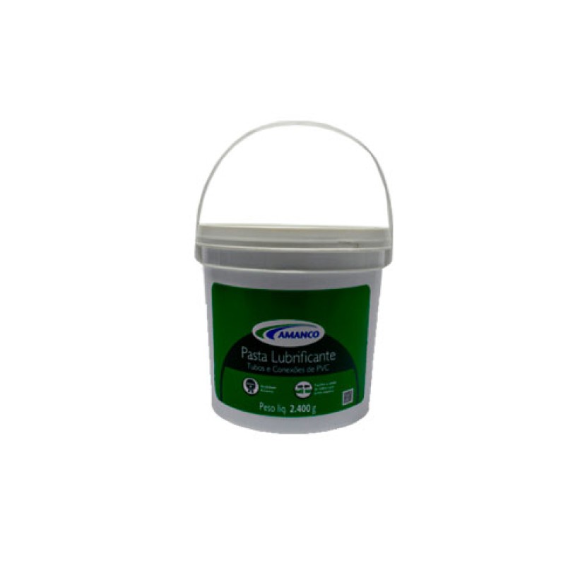 Pasta Lubrificante Bico Aplicador Pvc 2,4 Kg Esgoto Amanco 92678