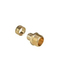 Conector Macho Metálico Dn 16 X 1/2 Água Quente PEX 97493