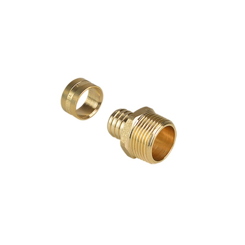 Conector Macho Metálico Dn 16 X 1/2 Água Quente PEX 97493