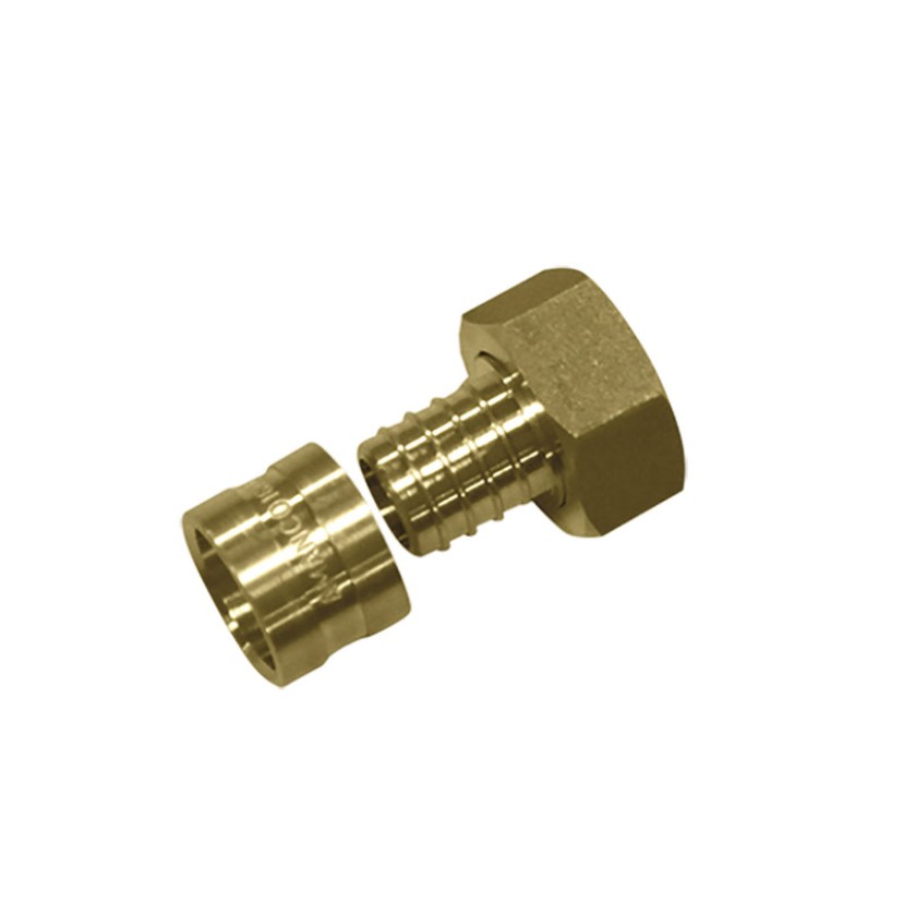 Conector Fixo F/M Metálico Dn 16 X 1/2 Água Quente PEX 97500