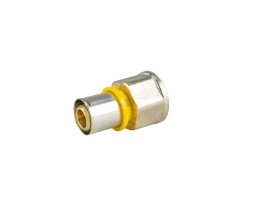 Conector Transição F Dn 20 X 3/4 Gás Amanco 97609