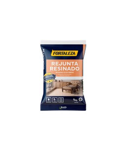 Rejunte Resinado Cinza 1kg Fortaleza