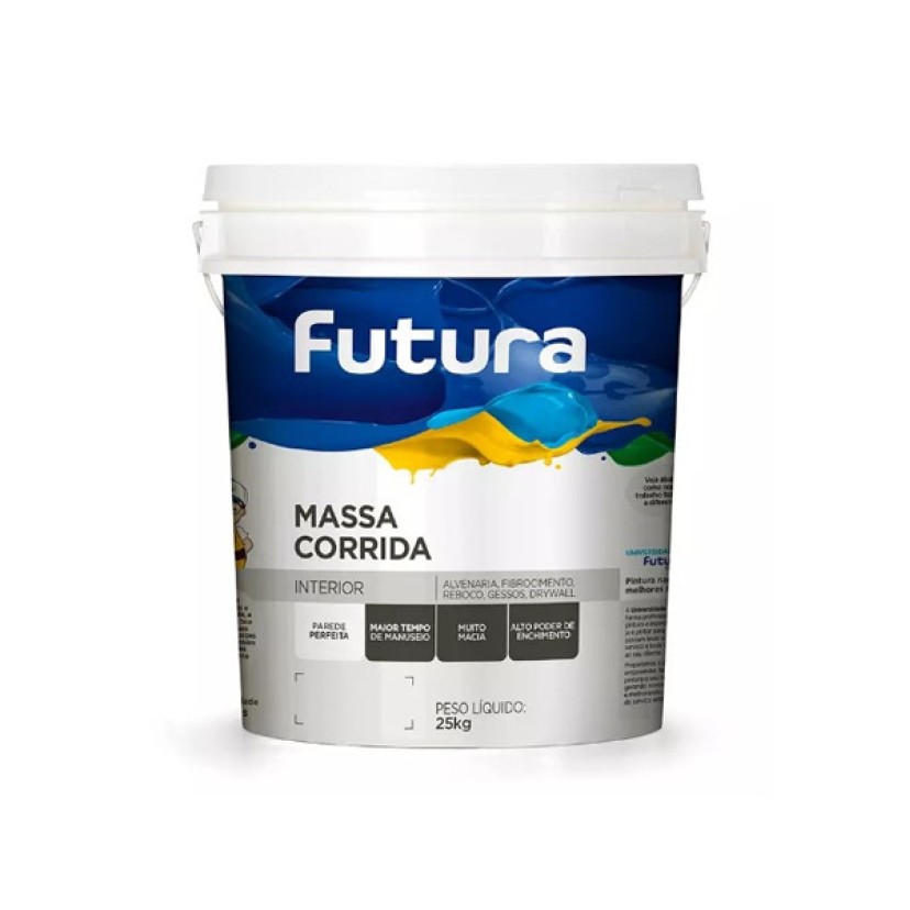 Massa Corrida PVA 25kg Futura