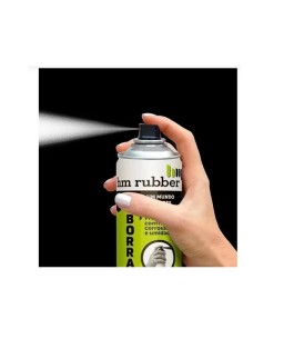 Borracha Líquida Impermeabilizante Spray 400ml Alumínio Hm Rubber