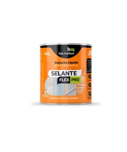 Borracha Líquida Selante Flex Pro Cinza 900g Hm Rubber