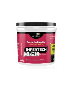 Borracha Líquida Impertech 3 em 1 Cinza 14kg Hm Rubber