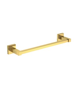 Porta Toalha 30CM Quadratta Gold Deca 2040.GL83.030