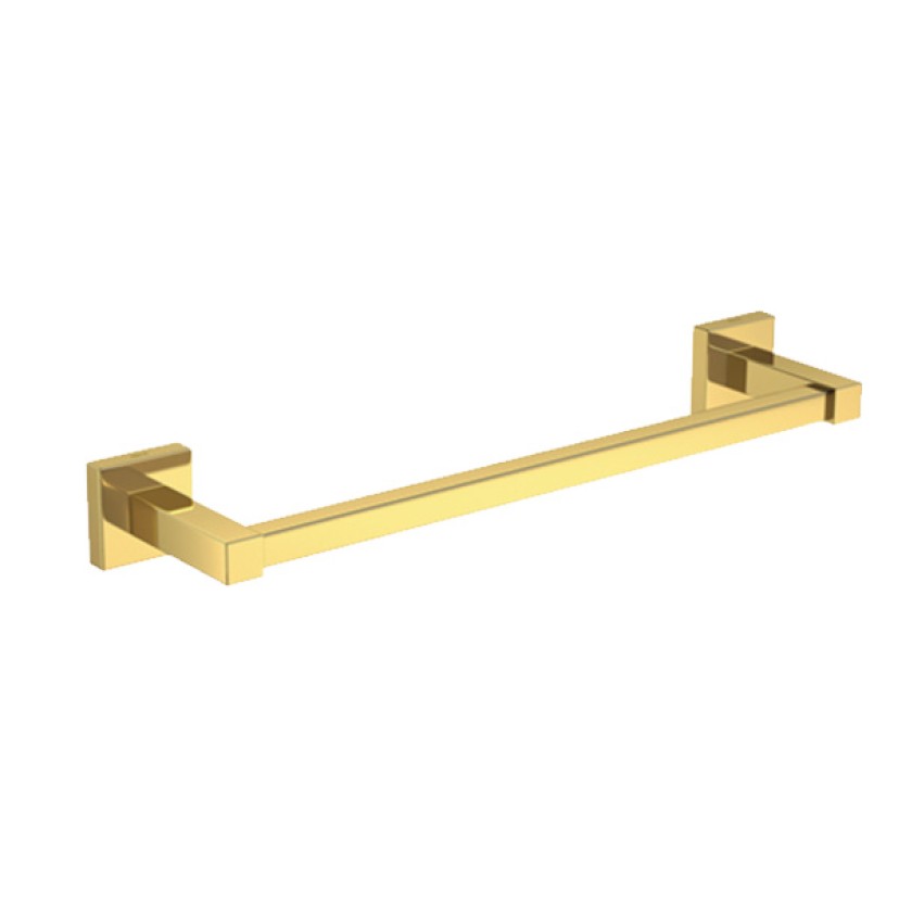 Porta Toalha 30CM Quadratta Gold Deca 2040.GL83.030