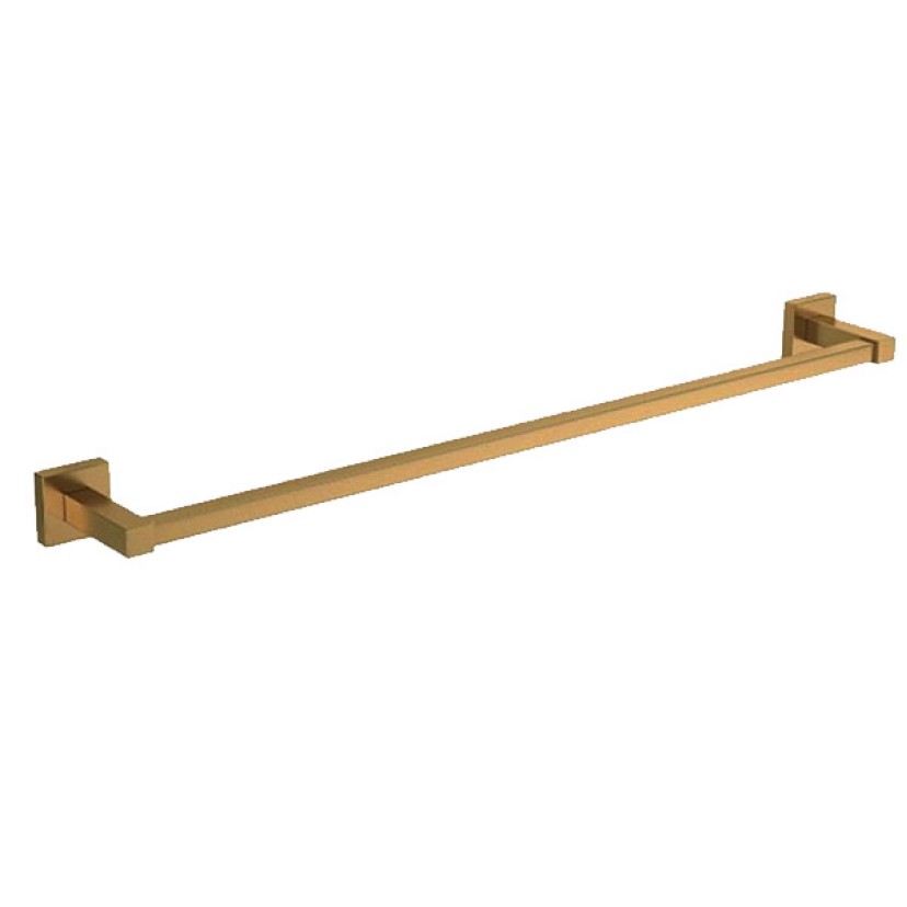 Porta Toalha Quadratta Gold Matte Deca 2040.GL83.MT