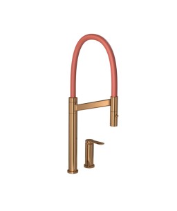 Misturador Monocomando Colore Mesa Cozinha Deca Red Gold e Terracota 2289.GL.RD.TC