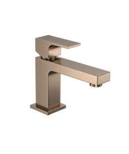 Misturador Monocomando Deca Lavatório Bica Baixa Unic Corten Matte 2875.CT90.MT