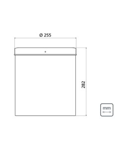 Lixeira Inox Polida Basculante 12L 94542/112