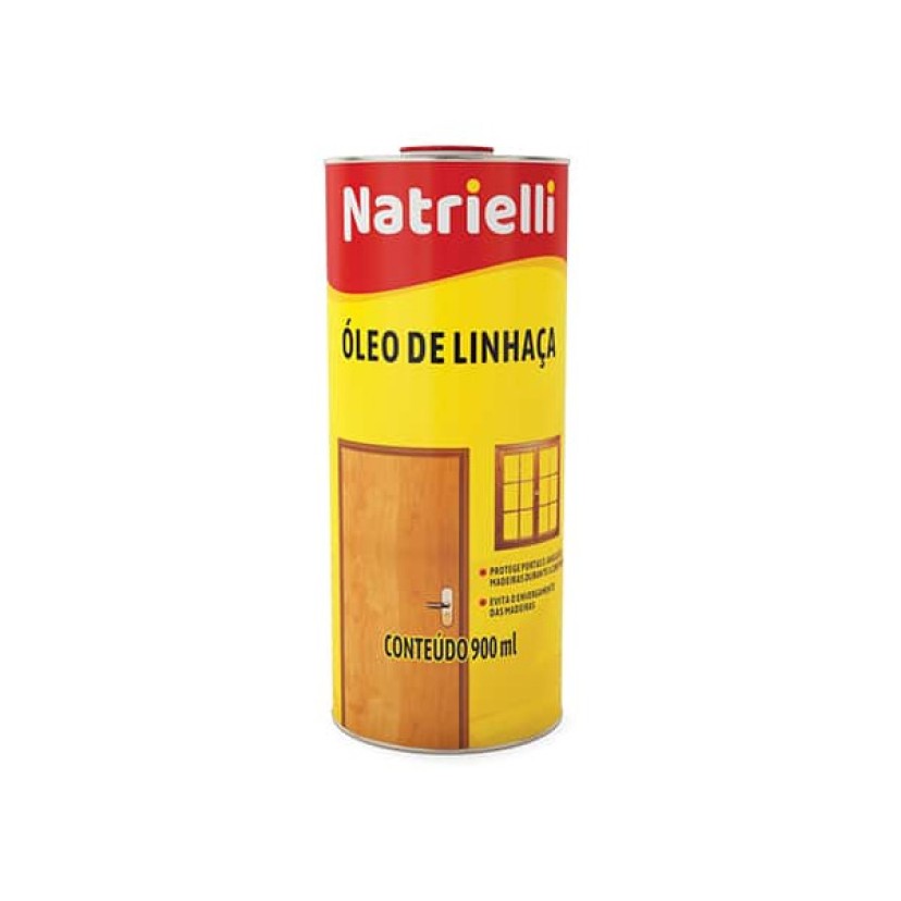 Óleo de linhaça 900ml Natrielli 