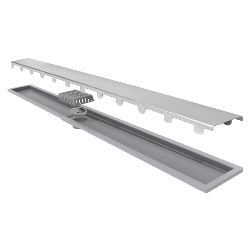 Ralo Linear Elleve Royal Tampa Inox 80 cm - 116 