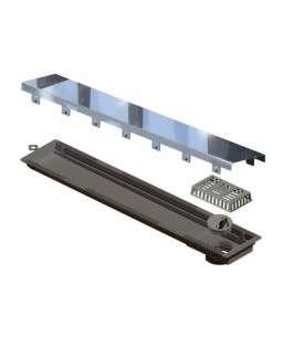 Ralo Linear Elleve Versatile Tampa Inox Polido 50 Cm - 4256