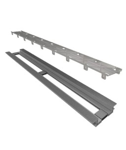 Ralo Linear Elleve Infinity Tampa Oculta C/ Base PVC 120 Cm - 469