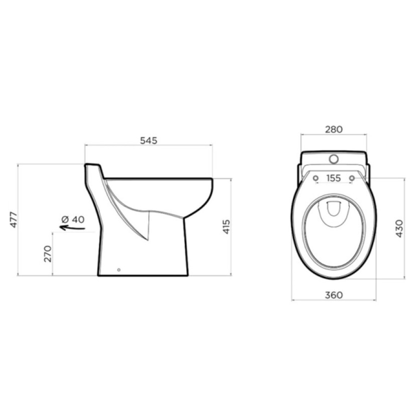 SFA SANICOMPACT Vaso sanitário com bomba trituradora embutida 220V C1LVBR