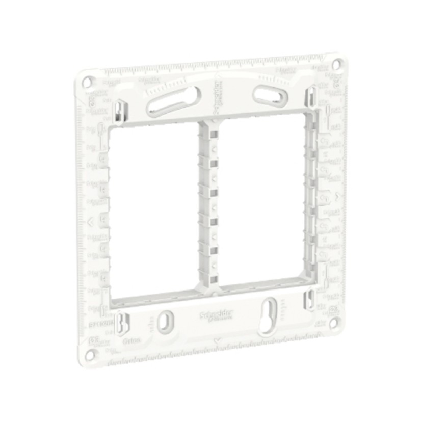 Suporte 4x4 para 6 Módulos Branco Orion S71020324