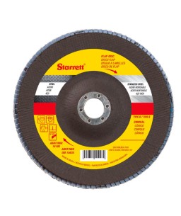 Disco de Flap em Fibra de Vidro 115mm Grão 120 Starrett 