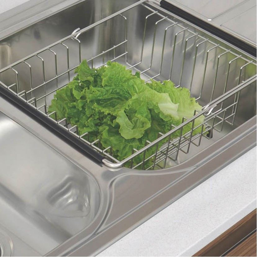 Cesta Inox Rentangular Regulavel 94528/030